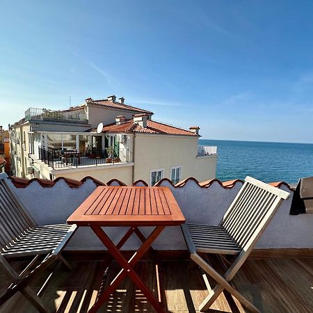 شقة Old Piran Galileo Terrace المظهر الخارجي الصورة