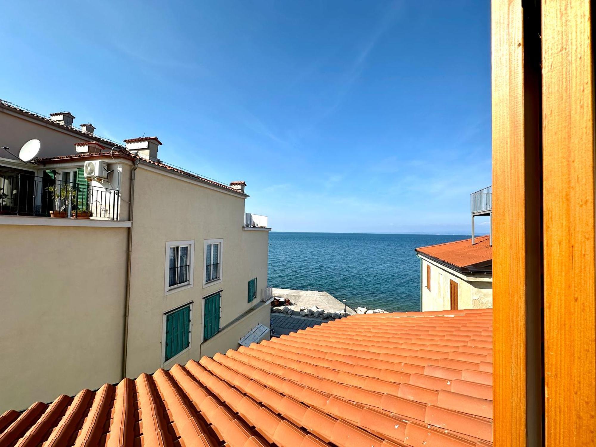 شقة Old Piran Galileo Terrace المظهر الخارجي الصورة